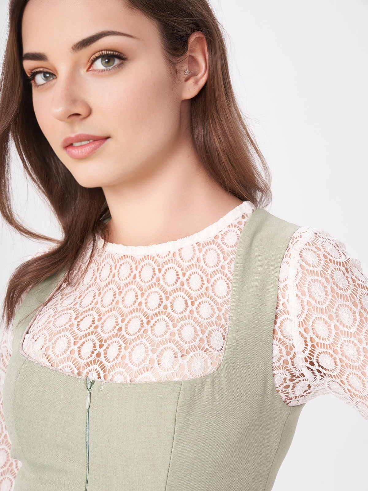 Altausseer Dirndl in Grün