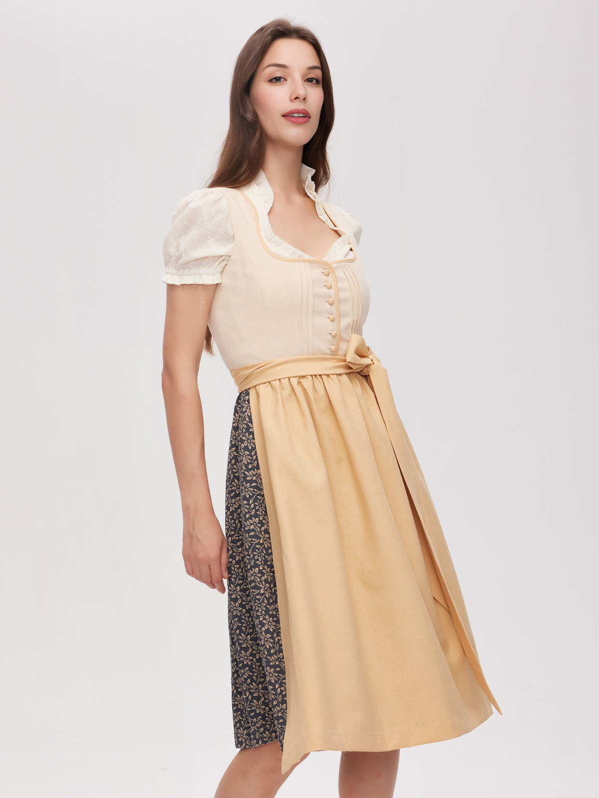 Dirndl in Gelb – perfekt für sommerliche Festivals