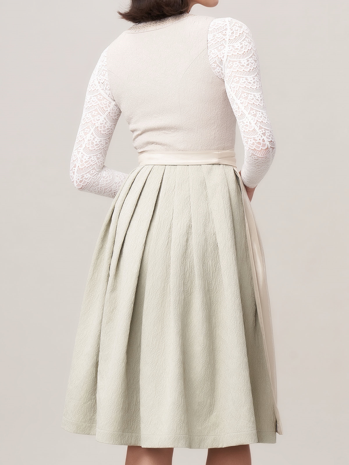 Pinkes Samt Dirndl