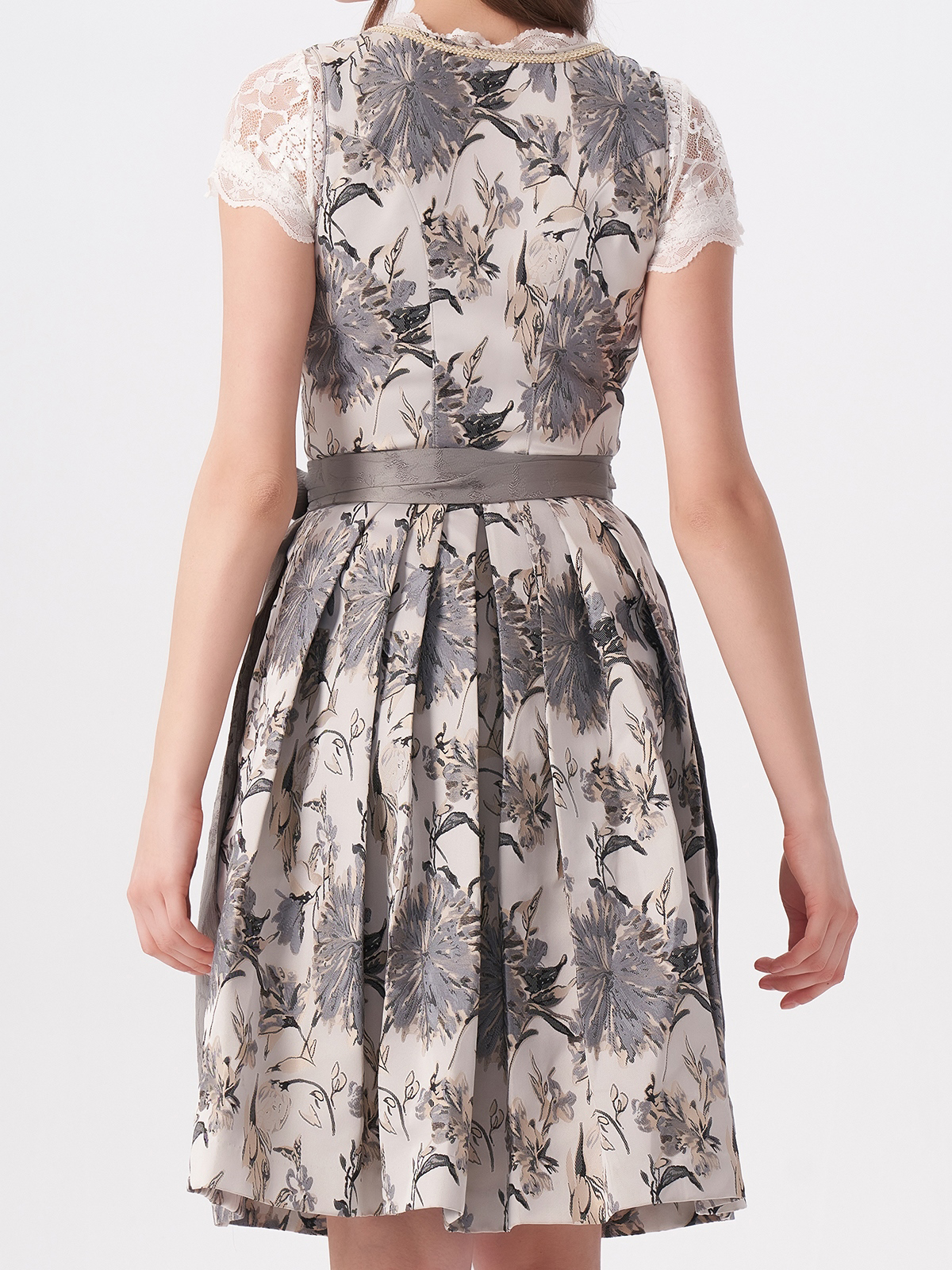 Dirndl in Grau