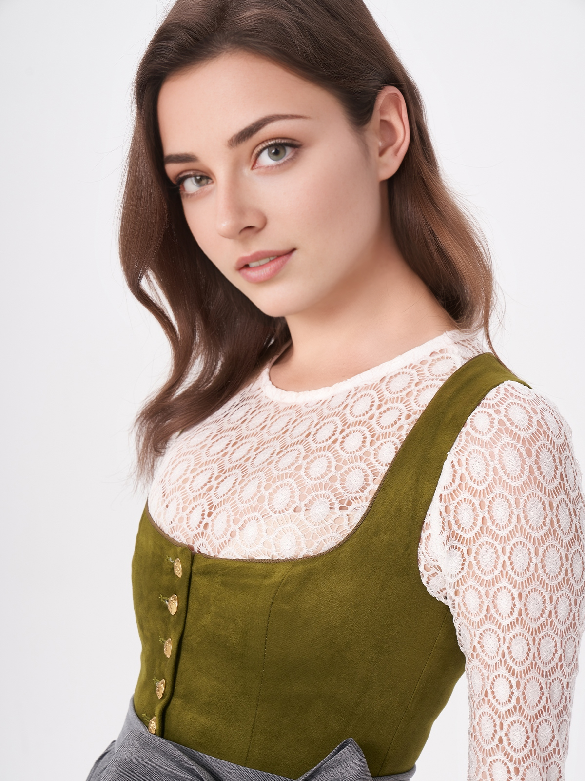 Dirndl schwarz hochgeschlossen – stilvolle Eleganz