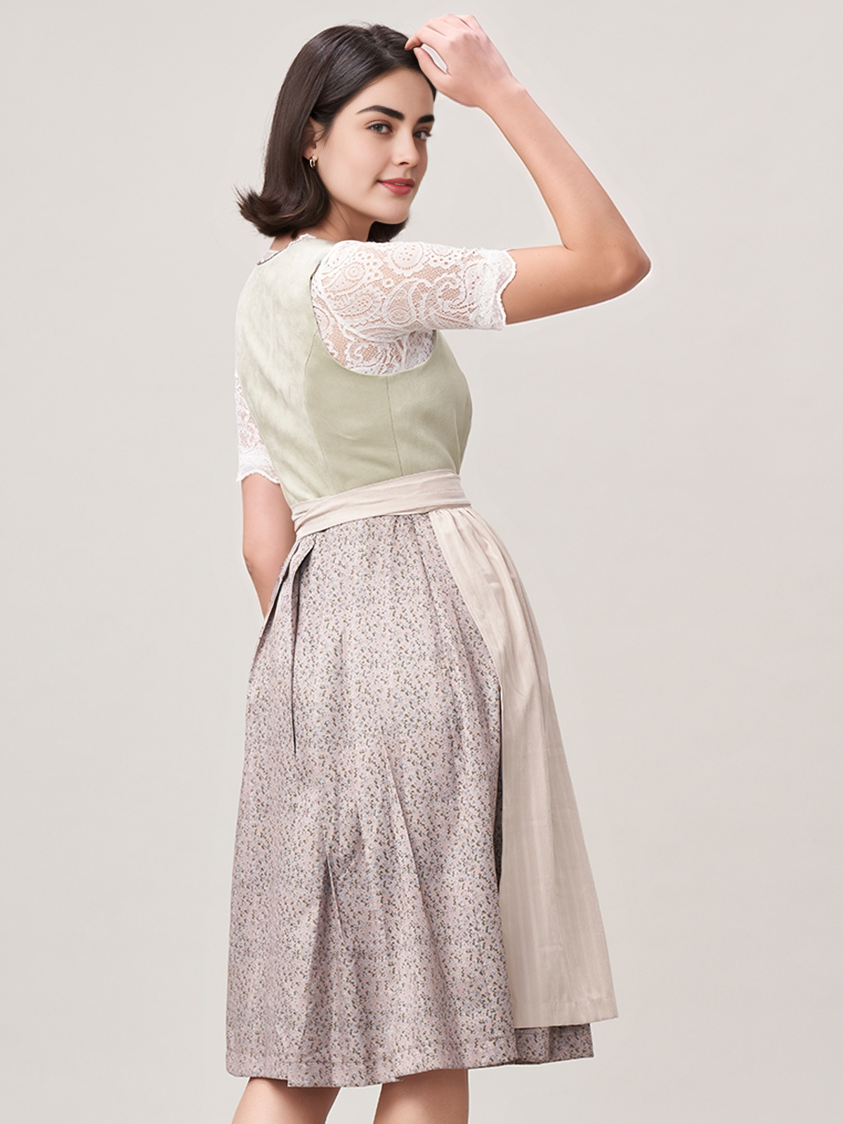Dirndl Creme Anwendung