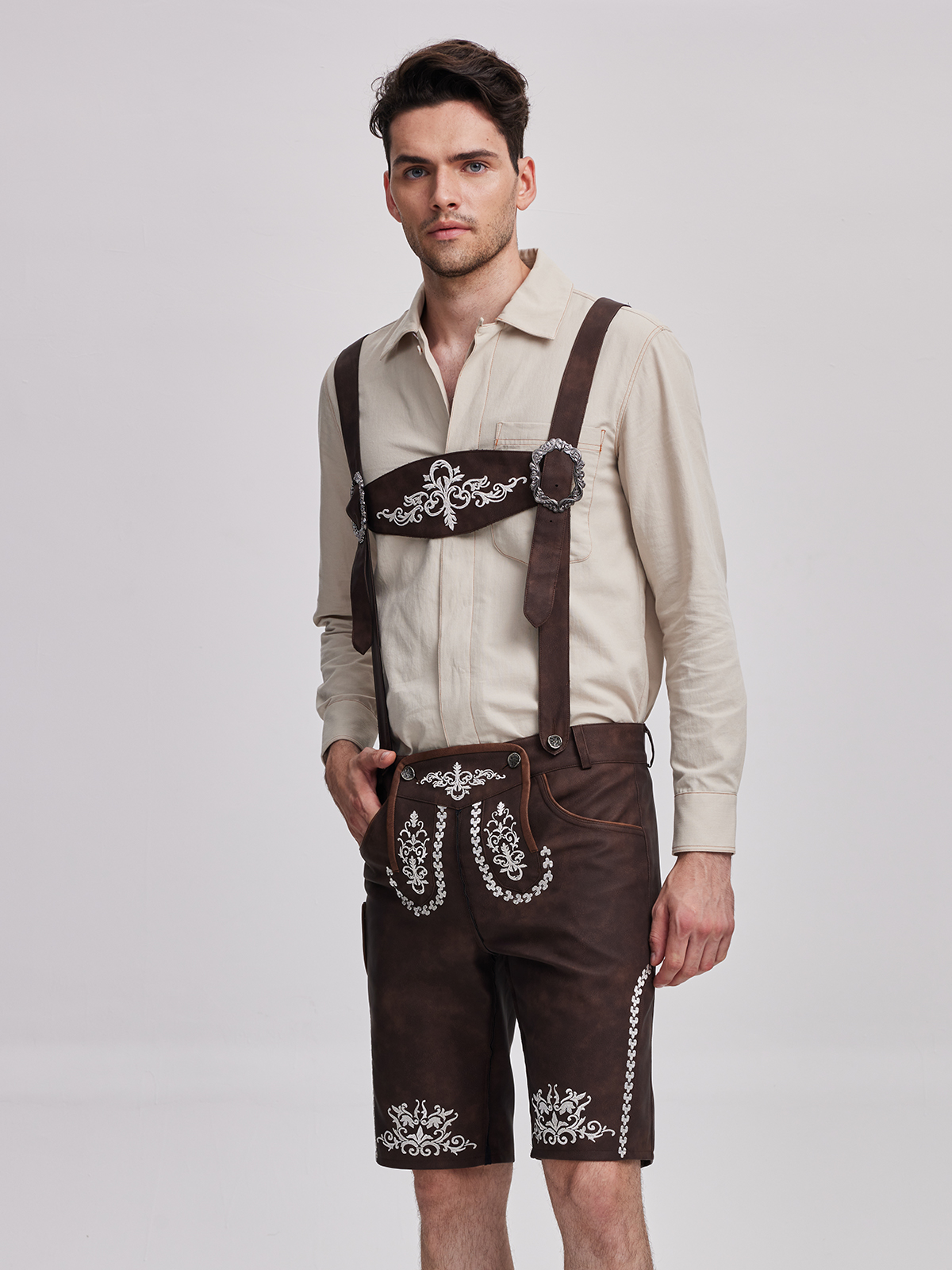 Samt Dirndl Blau in eleganter Ausführung