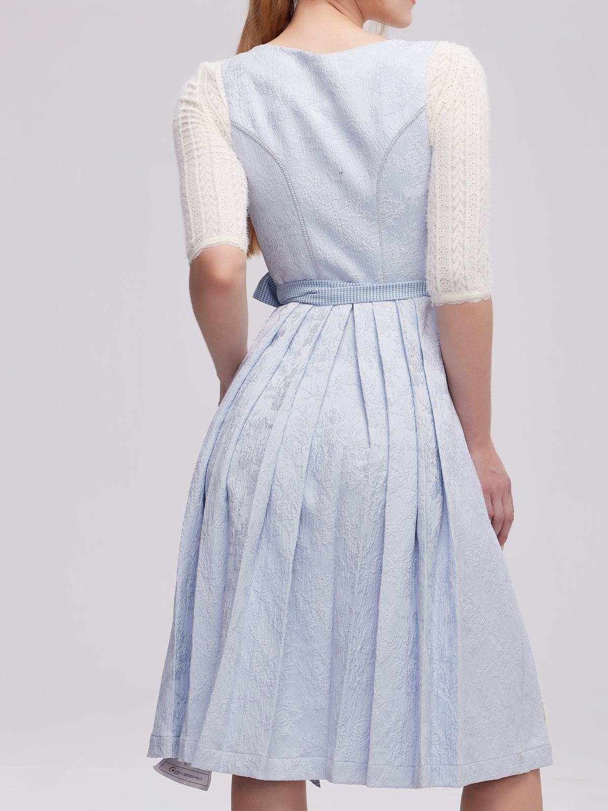 Dirndl rosa grau
