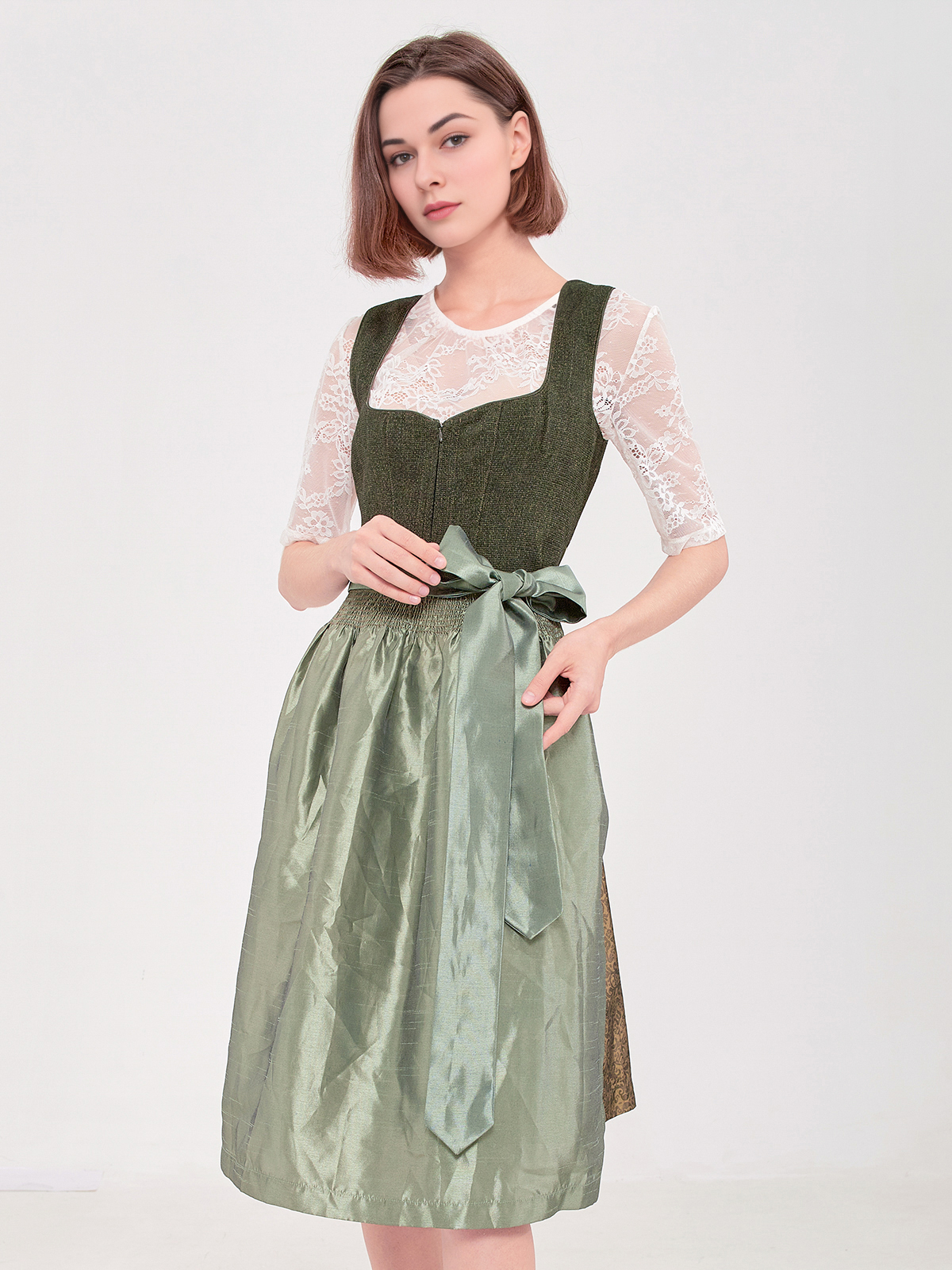 Ja Mei Dirndl in Grün