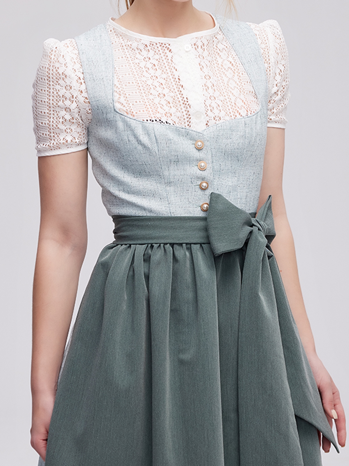 Grünes Samt Dirndl